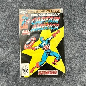 Captain America KingSize Annual 5 1981 Marvel Comics Deathwatcher 1st Appearance